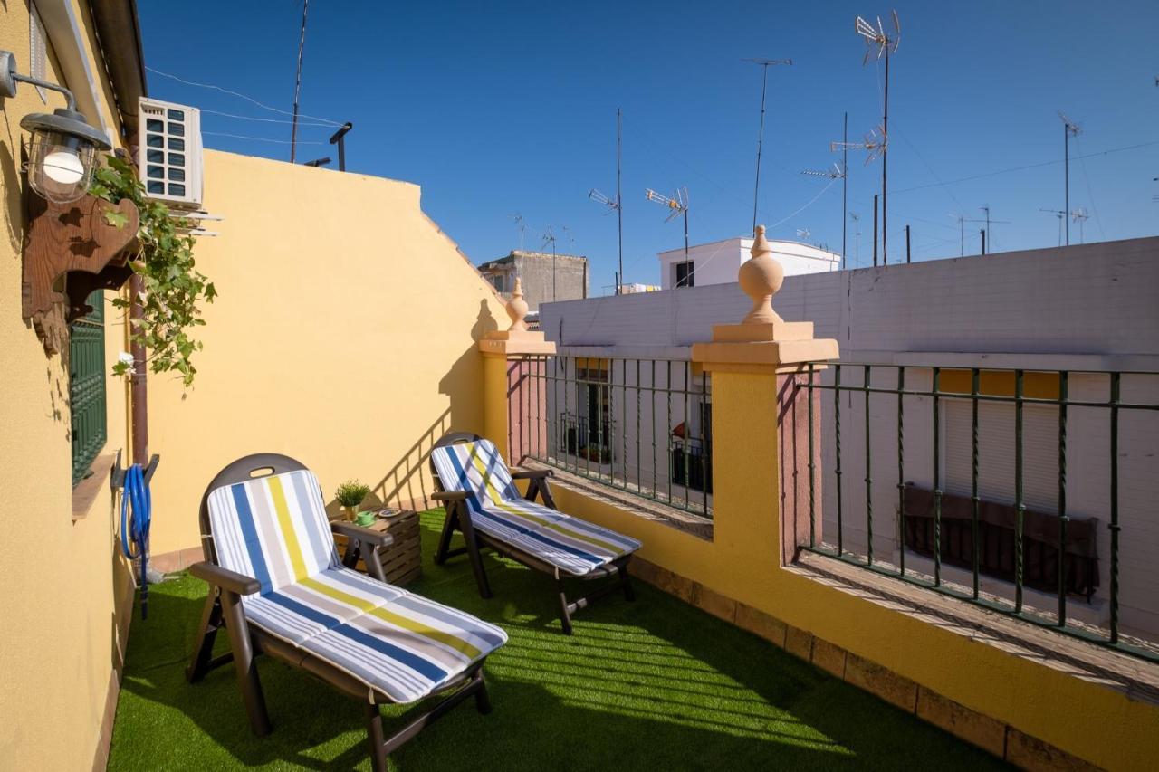 Triana Penthouse Apartment เซบีญา ภายนอก รูปภาพ